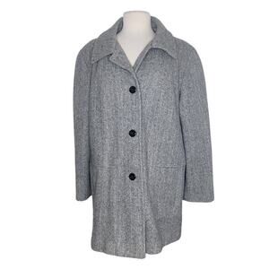 Vintage Herman Kay Wool Blend Winter Coat Jacket Made In USA Women's Size 20W